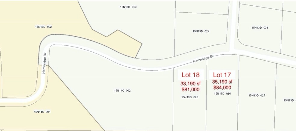 Residential Building Lots-Holly Springs portfolio of 2 properties for sale on LoopNet.com - Building Photo - Image 1 of 1