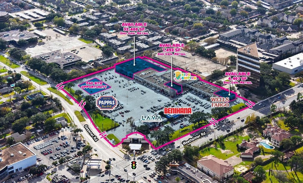 9711-9795 Westheimer Rd, Houston, TX for lease - Building Photo - Image 2 of 4