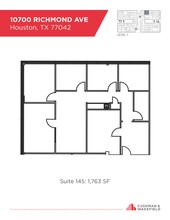 10700 Richmond Ave, Houston, TX for lease Floor Plan- Image 1 of 1