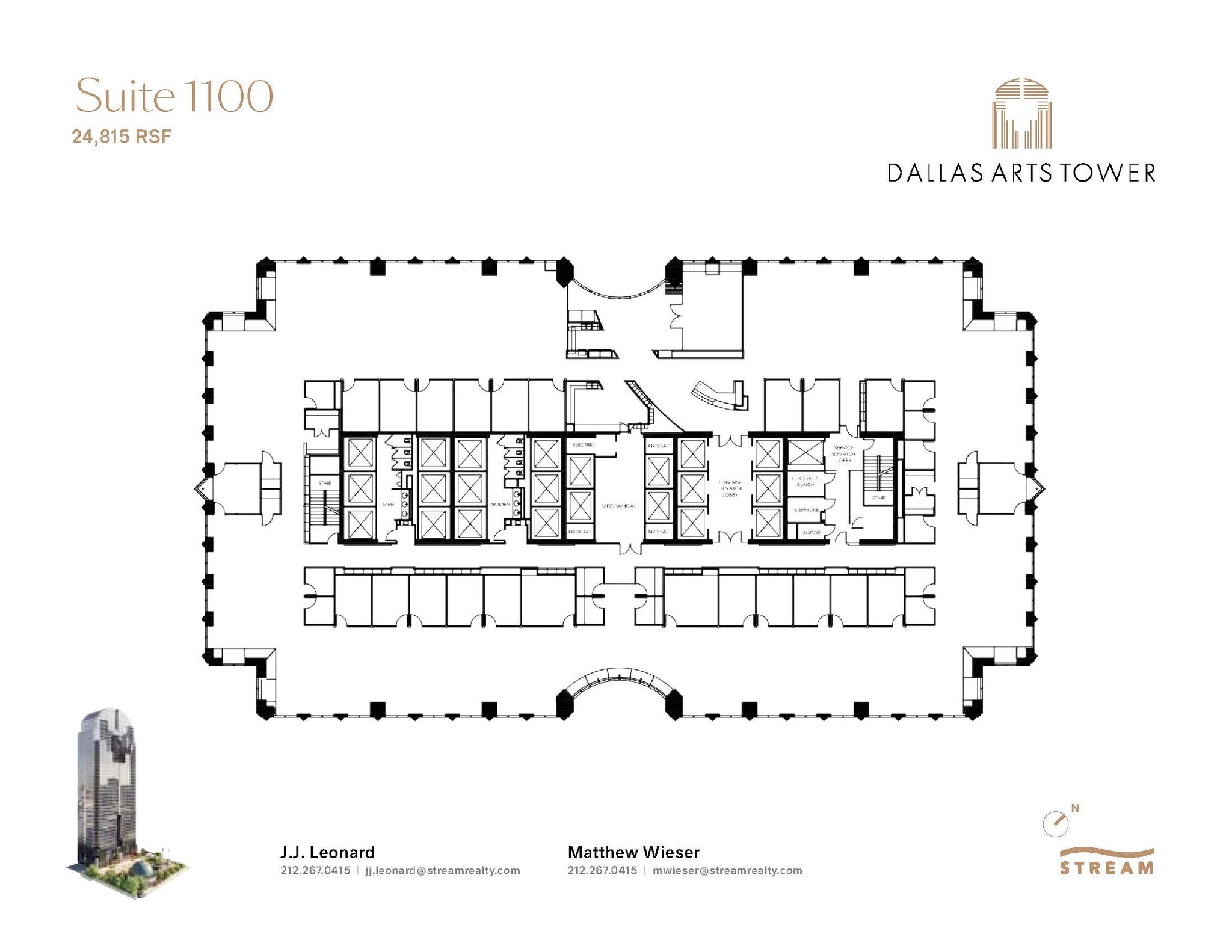 2200 Ross Ave, Dallas, TX for lease Floor Plan- Image 1 of 1