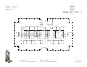 2200 Ross Ave, Dallas, TX for lease Floor Plan- Image 1 of 1