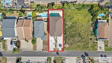116 E Cora Lee Dr, South Padre Island, TX - Aerial map view - Image1