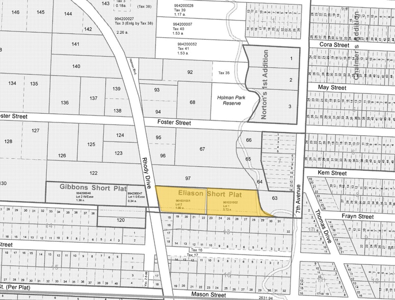 10894 Rhody Drive, Port Hadlock, WA for lease - Plat Map - Image 1 of 1