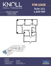 15400 Knoll Trail Dr, Dallas, TX for lease Floor Plan- Image 1 of 1
