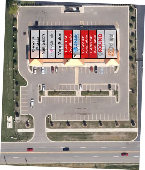46670 Pontiac Trl, Commerce Township, MI for lease - Site Plan - Image 2 of 4