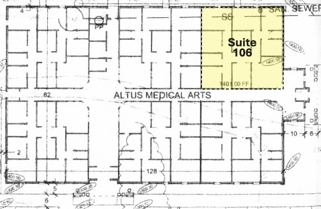 1015 E Broadway St, Altus, OK for lease Floor Plan- Image 1 of 1