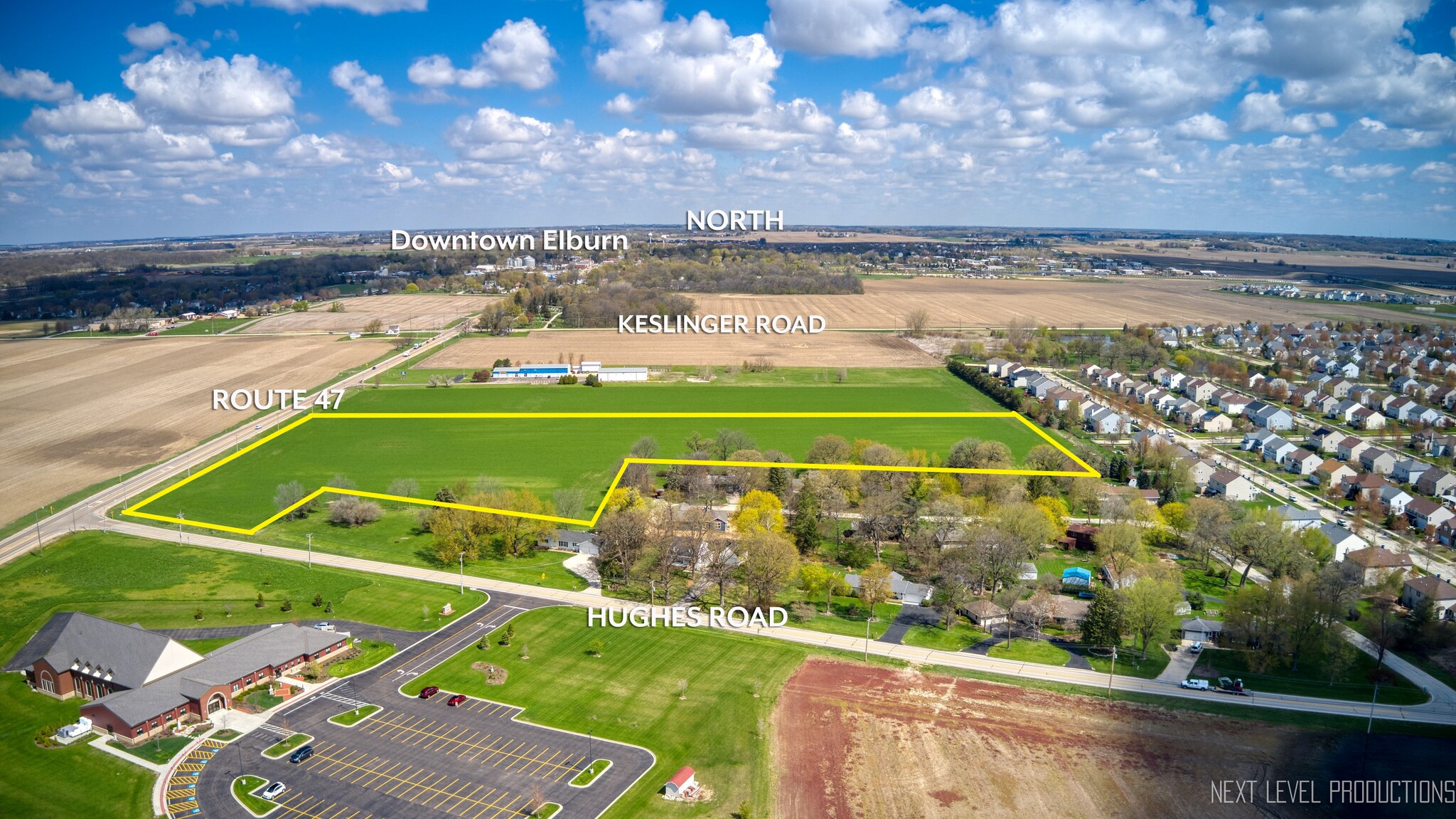NEC SR#47 & Hughes Road, Elburn, IL for sale Building Photo- Image 1 of 1