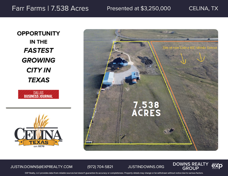 TBD FM 455, Celina, TX for sale - Building Photo - Image 1 of 1