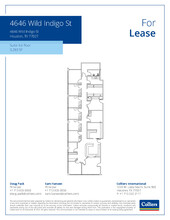 4646 Wild Indigo St, Houston, TX for lease Floor Plan- Image 1 of 1