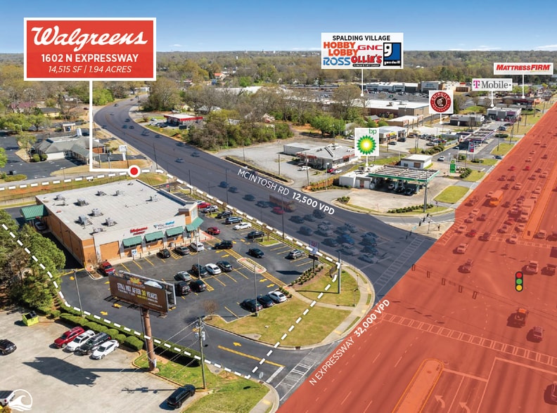 1602 N Expressway, Griffin, GA for sale - Building Photo - Image 2 of 5