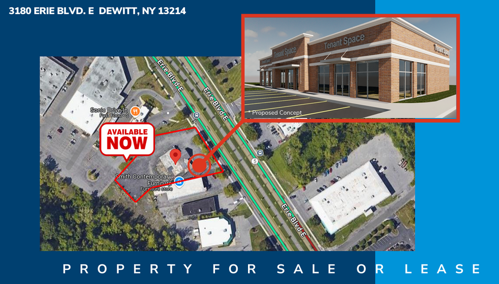 3180 Erie Blvd E, De Witt, NY for lease - Building Photo - Image 1 of 3