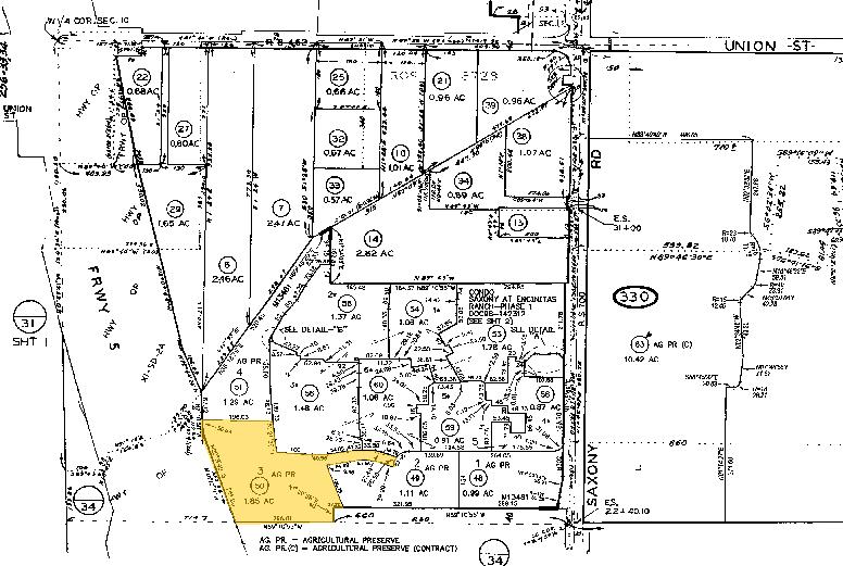 489 Saxony Pl, Encinitas, CA for lease - Plat Map - Image 2 of 6