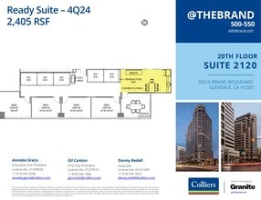 500-550 N Brand Blvd, Glendale, CA for lease Floor Plan- Image 1 of 1