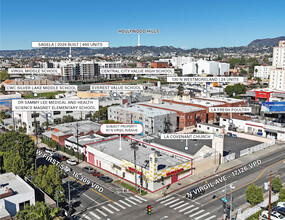 101 N Virgil Ave, Los Angeles, CA - aerial  map view - Image1