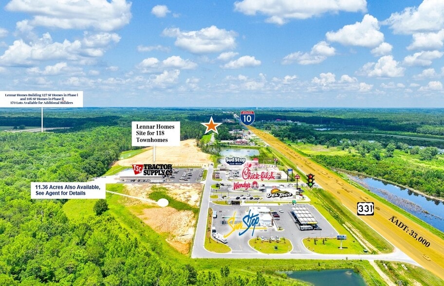 1 Coy Burgess loop, Defuniak Springs, FL for sale - Aerial - Image 2 of 3