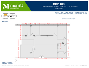 6010 University Blvd, Ellicott City, MD for lease Floor Plan- Image 1 of 1