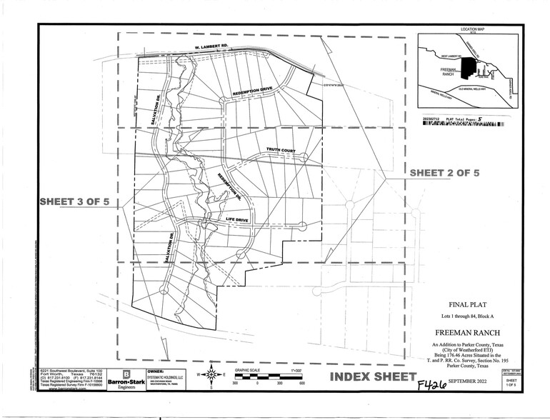 2465 W Lambert Rd, Weatherford, TX 76088 - Freeman Ranch Estate Lots