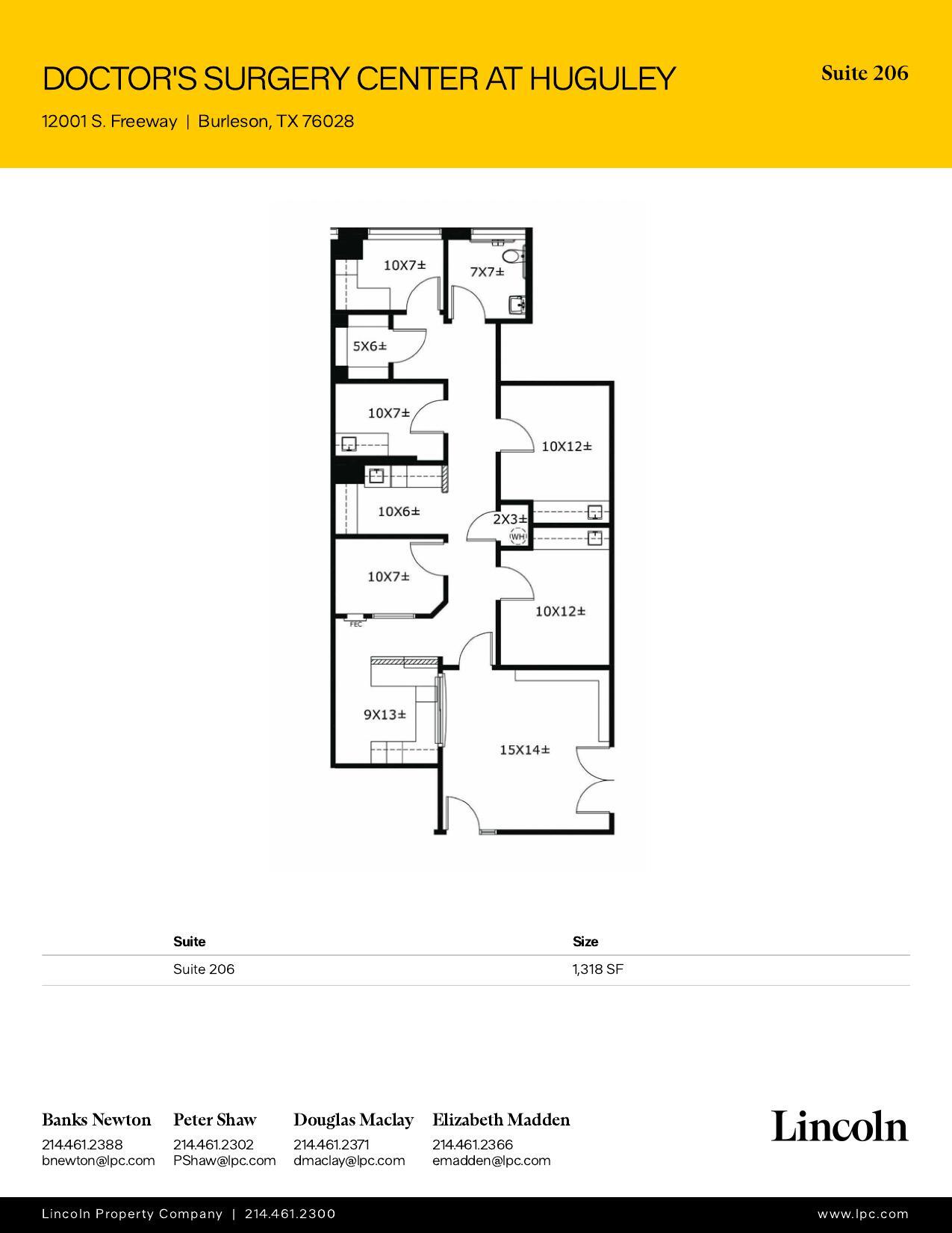 12001 South Fwy, Burleson, TX for lease Floor Plan- Image 1 of 1