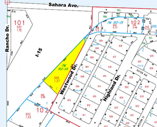 2601 Westwood Dr, Las Vegas, NV for sale - Plat Map - Image 2 of 33