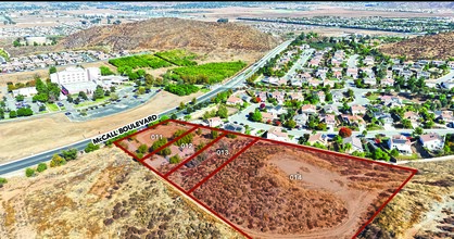 28211 McCall Blvd, Menifee, CA - aerial  map view