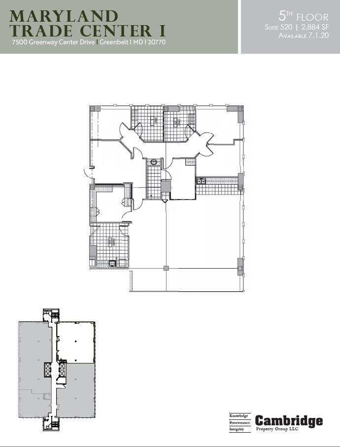 7500 Greenway Center Dr, Greenbelt, MD 20770 Maryland Trade Center I