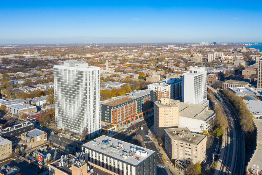 6418 N Sheridan Rd, Chicago, IL for lease - Aerial - Image 3 of 4