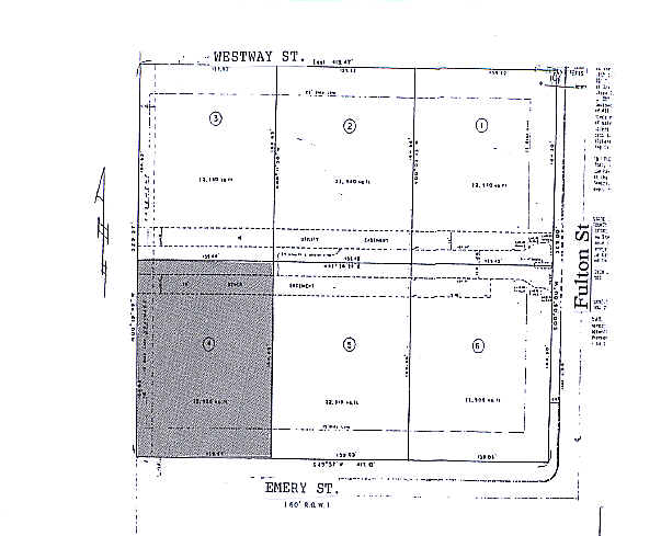 1300 Fulton St, Denton, TX for lease - Plat Map - Image 2 of 12
