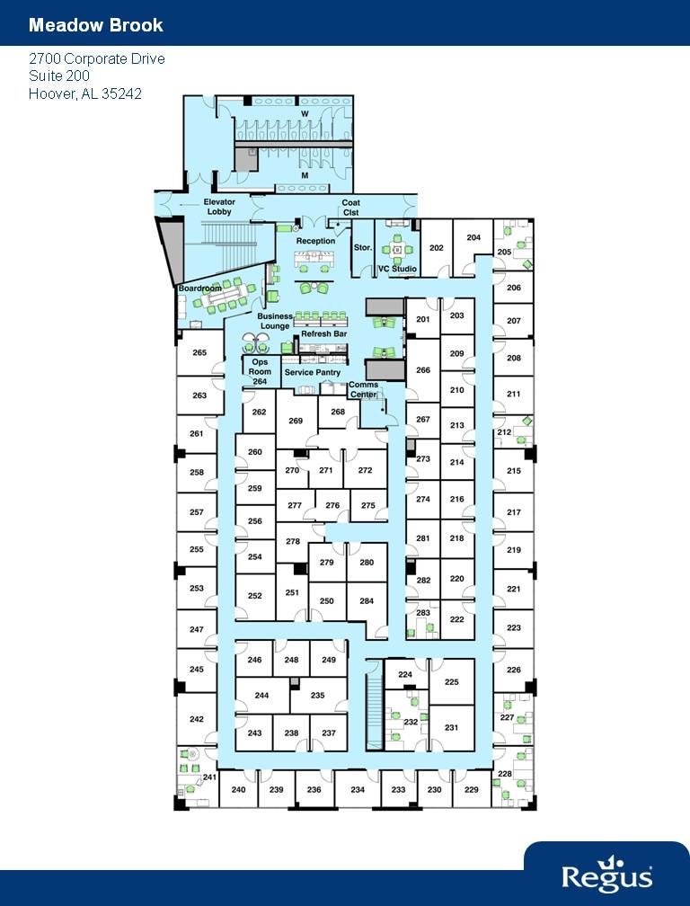 2700 Corporate Dr, Birmingham, AL for lease Floor Plan- Image 1 of 1