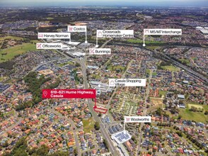619-621 Hume Hwy, Casula, NSW - Aerial map view - Image1
