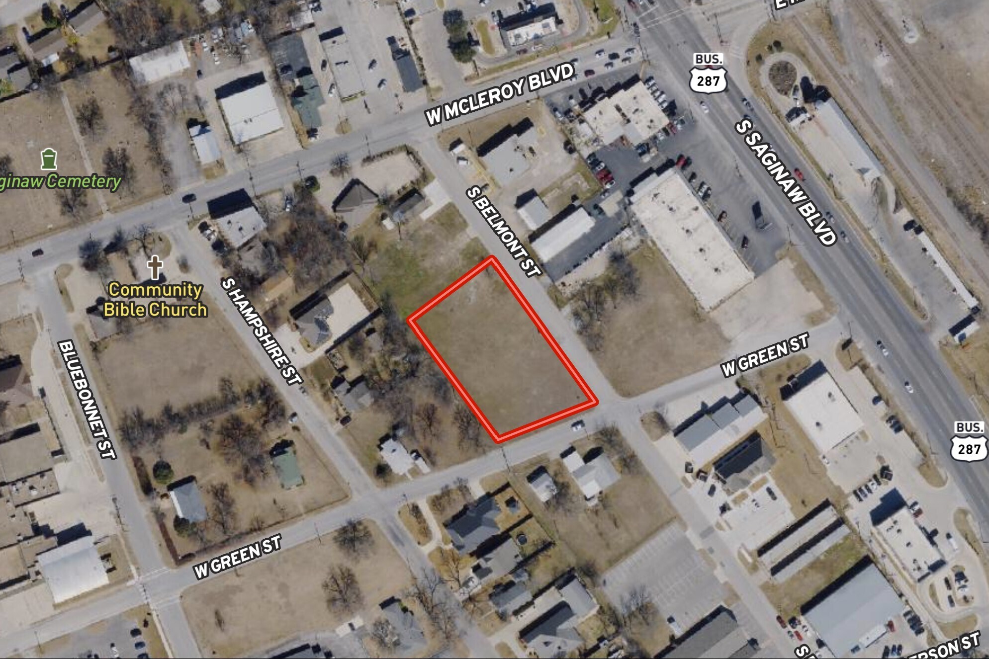 116 Belmont St, Fort Worth, TX for sale Aerial- Image 1 of 1