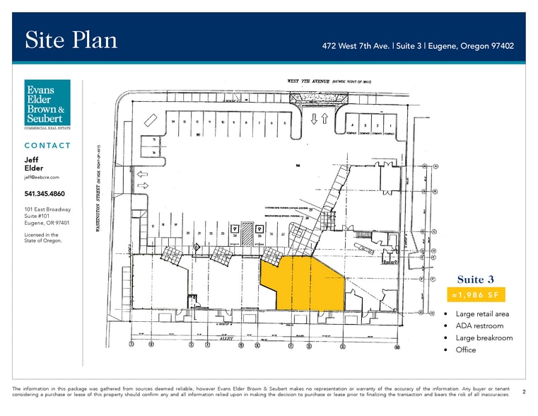 472 W 7th Ave, Eugene, OR for lease - Building Photo - Image 3 of 5