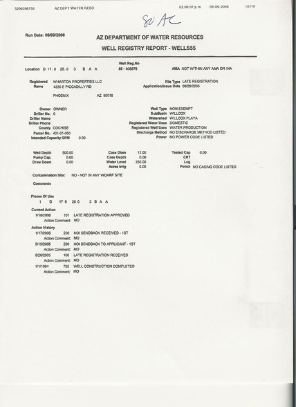 80 Acres of Farm Land 40 Miles of Willcox S, Willcox, AZ for sale - Other - Image 1 of 1