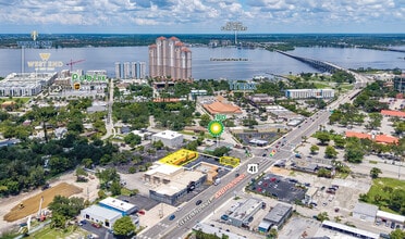 2210-2218 S Cleveland Ave, Fort Myers, FL for lease Aerial- Image 2 of 8