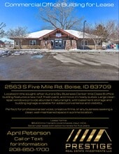2563 S Five Mile Ave, Boise, ID for lease Building Photo- Image 2 of 2