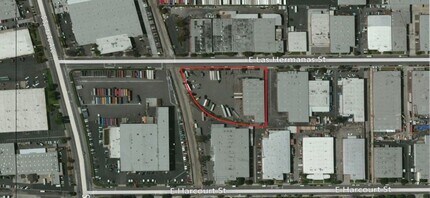2934 E Las Hermanas St, East Rancho Dominguez, CA - AERIAL  map view