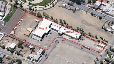 501 G St, Los Banos, CA - AERIAL  map view