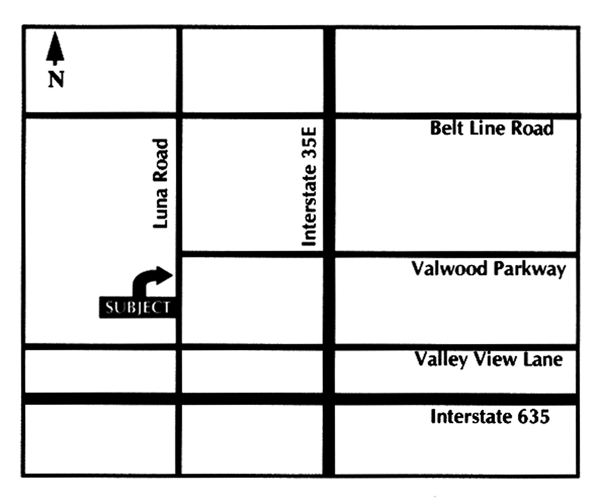 2100 Luna Rd, Carrollton, TX for sale Site Plan- Image 1 of 1