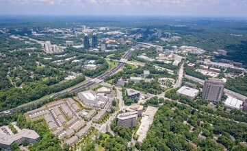 5607 Glenridge Dr NE, Atlanta, GA - AERIAL  map view
