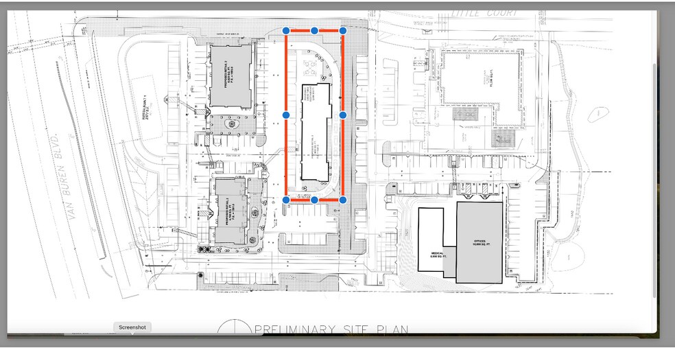 18233 Van Buren Blvd, Riverside, CA 92508 Drive through pad ready to