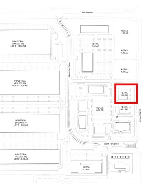 5200 100th St, Urbandale, IA for sale - Site Plan - Image 2 of 2