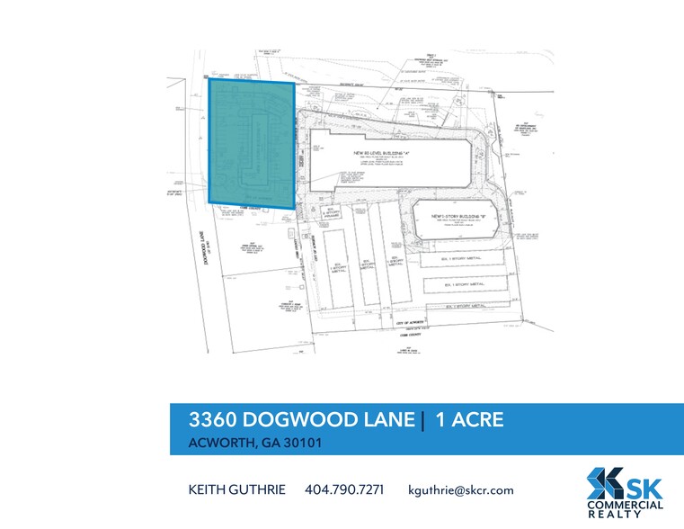 3360 Dogwood Ln, Acworth, GA for sale - Site Plan - Image 2 of 2