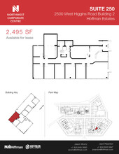 2500 W Higgins Rd, Hoffman Estates, IL for lease Floor Plan- Image 1 of 1