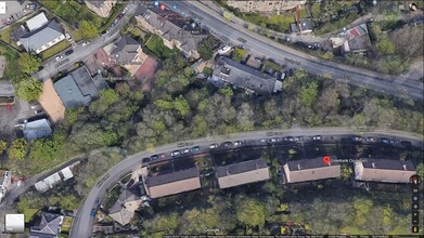 Hill Crescent, Clarkston, GLG - aerial  map view