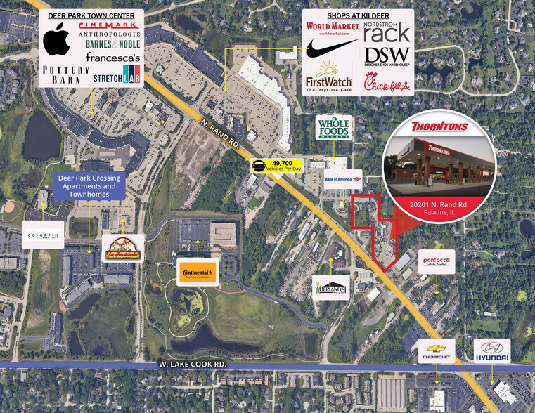 Thornton's, Kildeer, IL 60074 Brand New 20 Yr. Ground Lease Large