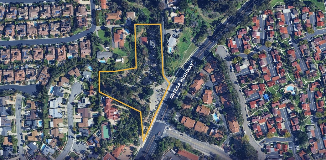 27401 Ortega Hwy, San Juan Capistrano, CA for sale Aerial- Image 1 of 3