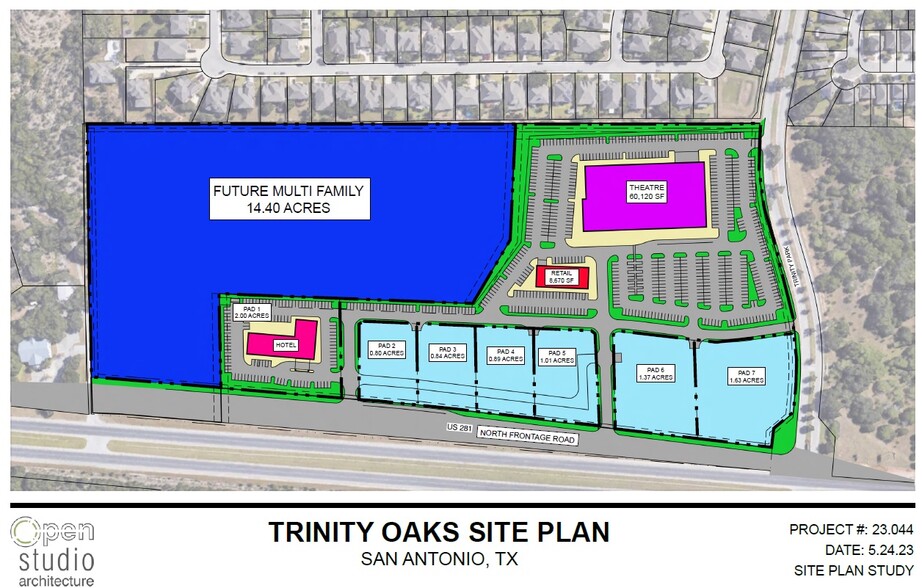 US 281 N, San Antonio, TX for lease - Site Plan - Image 3 of 8