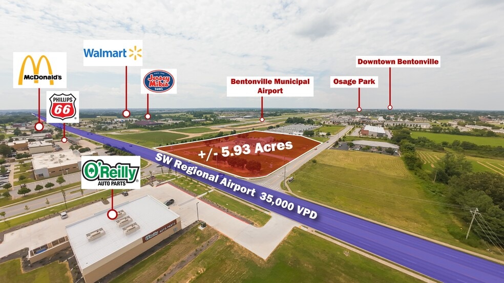 404 SW Regional Airport Blvd, Bentonville, AR for sale - Building Photo - Image 2 of 23