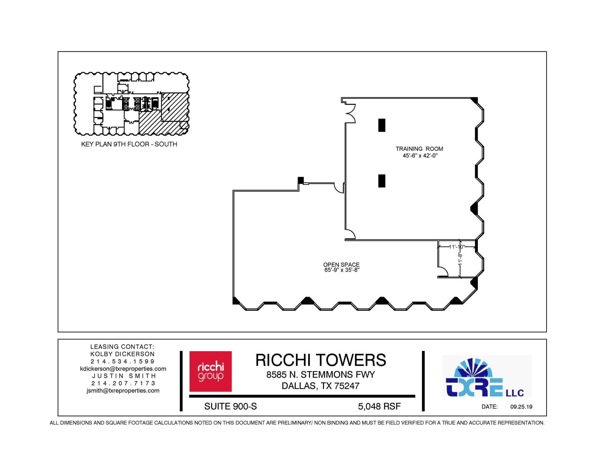 8585 N Stemmons Fwy, Dallas, TX for lease Floor Plan- Image 1 of 1