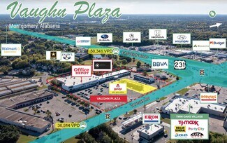 More details for 5030-5072 Vaughn Rd, Montgomery, AL - Office/Retail, Retail for Lease