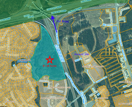 0 All American Fwy, Fayetteville, NC - aerial  map view